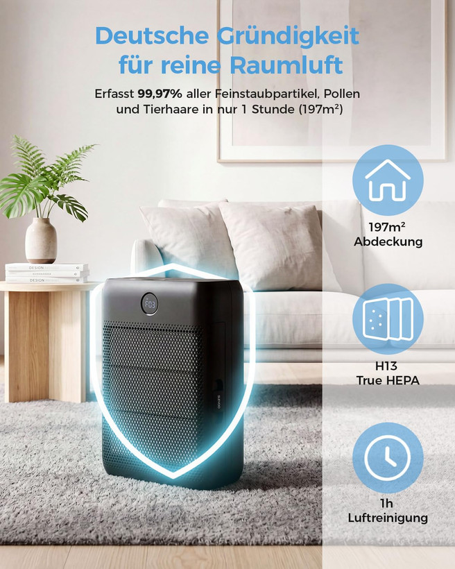 دستگاه تصفیه هوا اسلوو مدل BS-30 Air Purifier